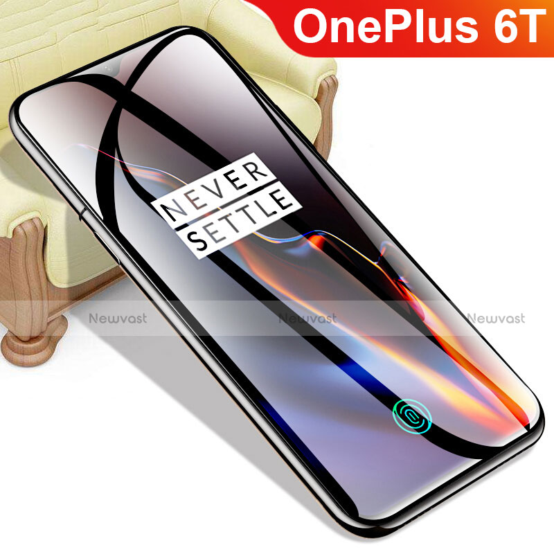 Ultra Clear Full Screen Protector Tempered Glass F04 for OnePlus 6T Black