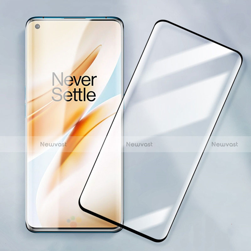 Ultra Clear Full Screen Protector Tempered Glass F04 for OnePlus 8 Black