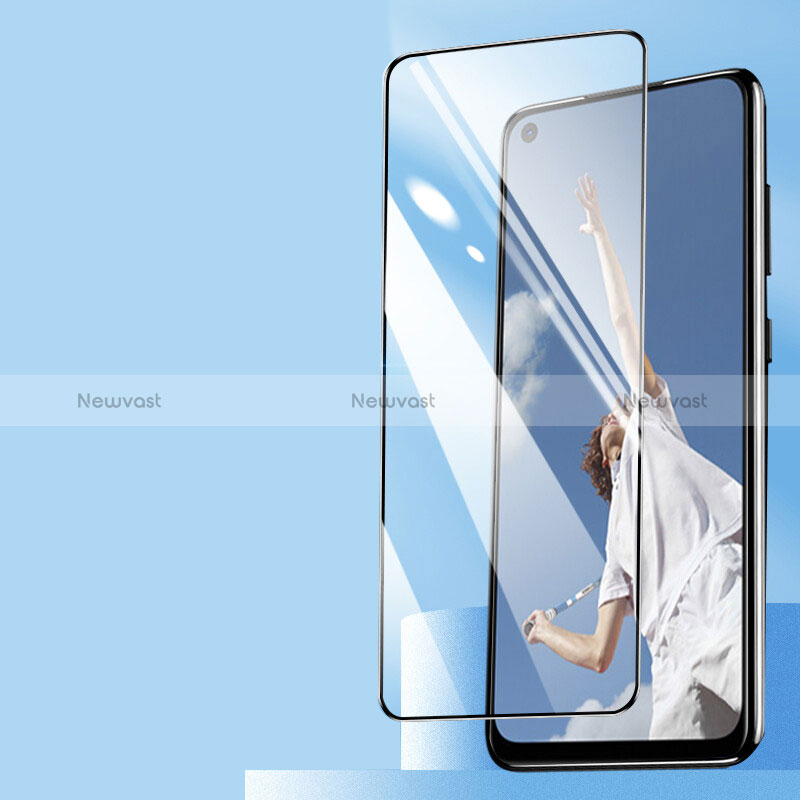 Ultra Clear Full Screen Protector Tempered Glass F04 for Oppo Reno8 4G Black