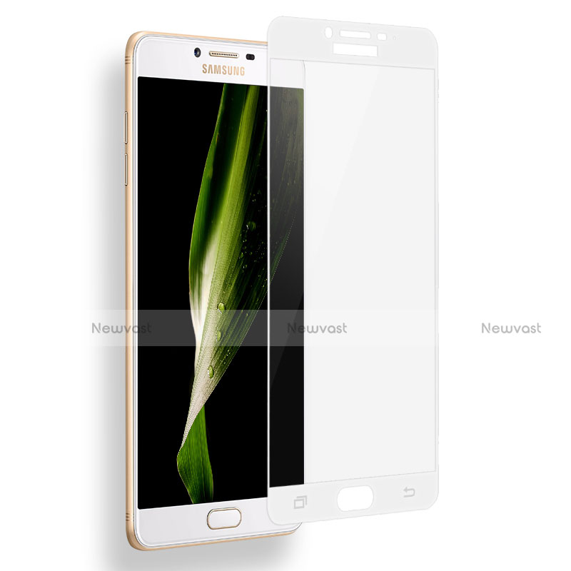 Ultra Clear Full Screen Protector Tempered Glass F04 for Samsung Galaxy C9 Pro C9000 Gold