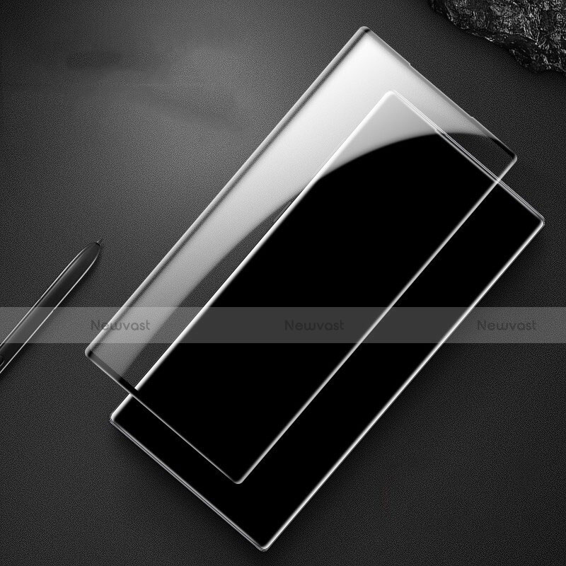 Ultra Clear Full Screen Protector Tempered Glass F04 for Samsung Galaxy Note 10 Plus 5G Black