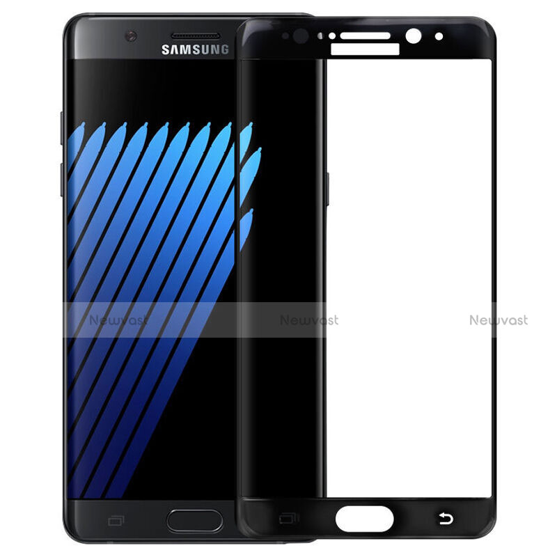 Ultra Clear Full Screen Protector Tempered Glass F04 for Samsung Galaxy Note 7 Black