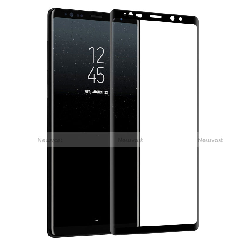 Ultra Clear Full Screen Protector Tempered Glass F04 for Samsung Galaxy Note 9 Black