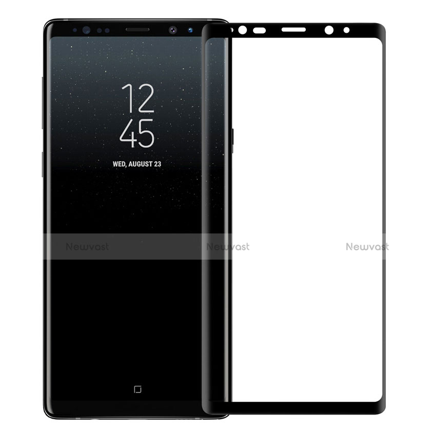 Ultra Clear Full Screen Protector Tempered Glass F04 for Samsung Galaxy Note 9 Black