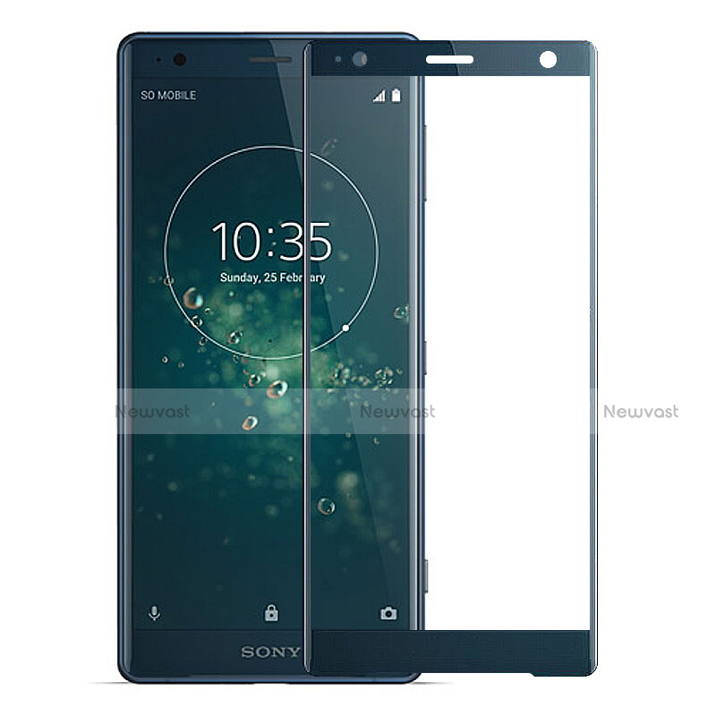 Ultra Clear Full Screen Protector Tempered Glass F04 for Sony Xperia XZ2 Green