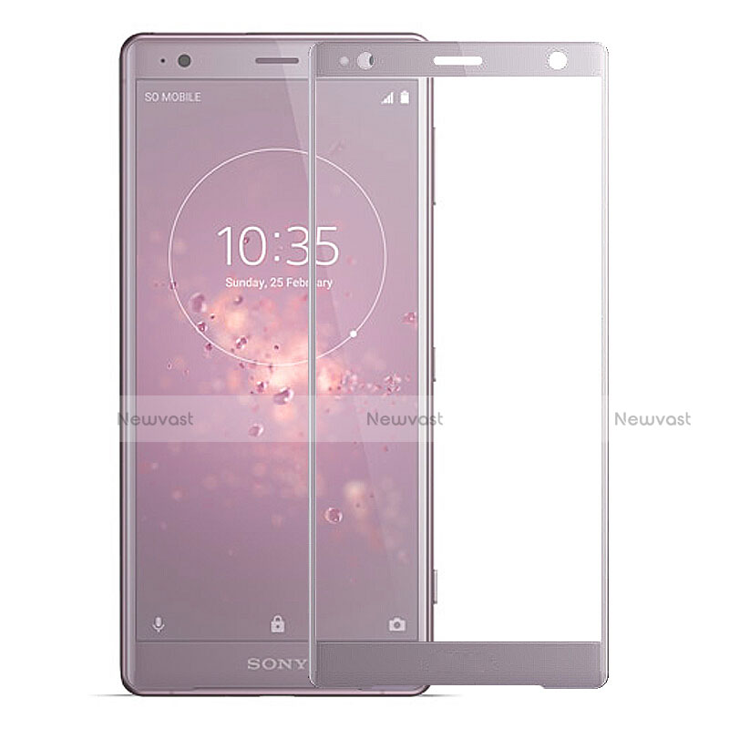 Ultra Clear Full Screen Protector Tempered Glass F04 for Sony Xperia XZ2 Rose Gold