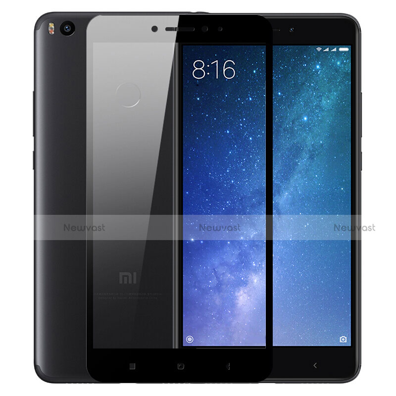 Ultra Clear Full Screen Protector Tempered Glass F04 for Xiaomi Mi Max 2 Black