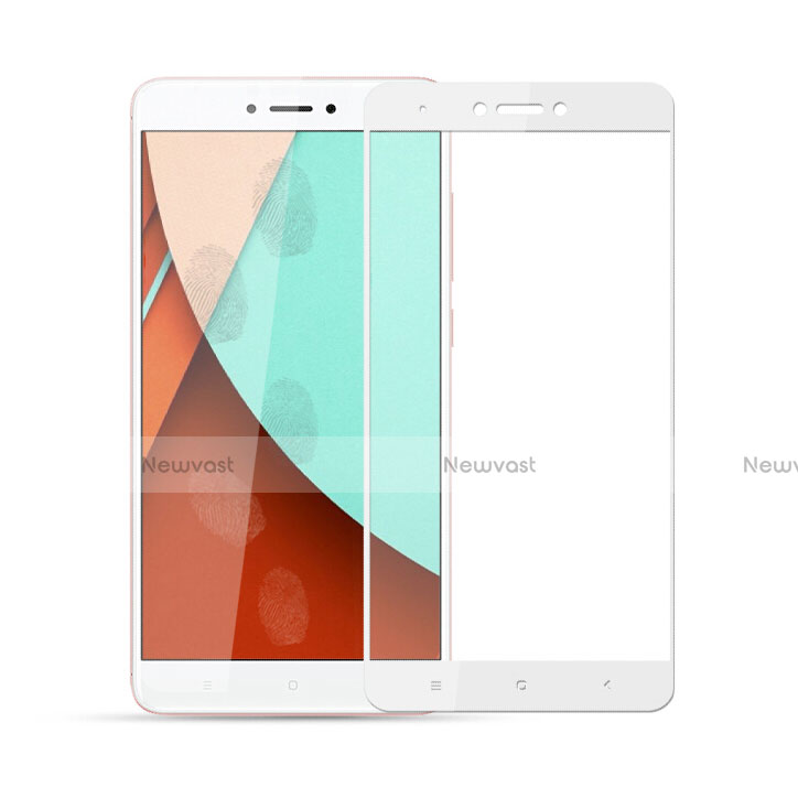 Ultra Clear Full Screen Protector Tempered Glass F04 for Xiaomi Redmi Note 4 Standard Edition White