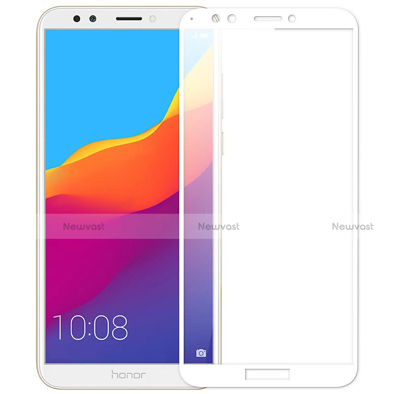 Ultra Clear Full Screen Protector Tempered Glass F05 for Huawei Enjoy 8 White