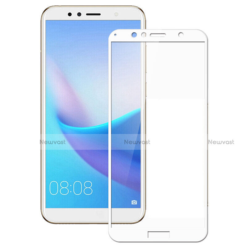 Ultra Clear Full Screen Protector Tempered Glass F05 for Huawei Enjoy 8e White