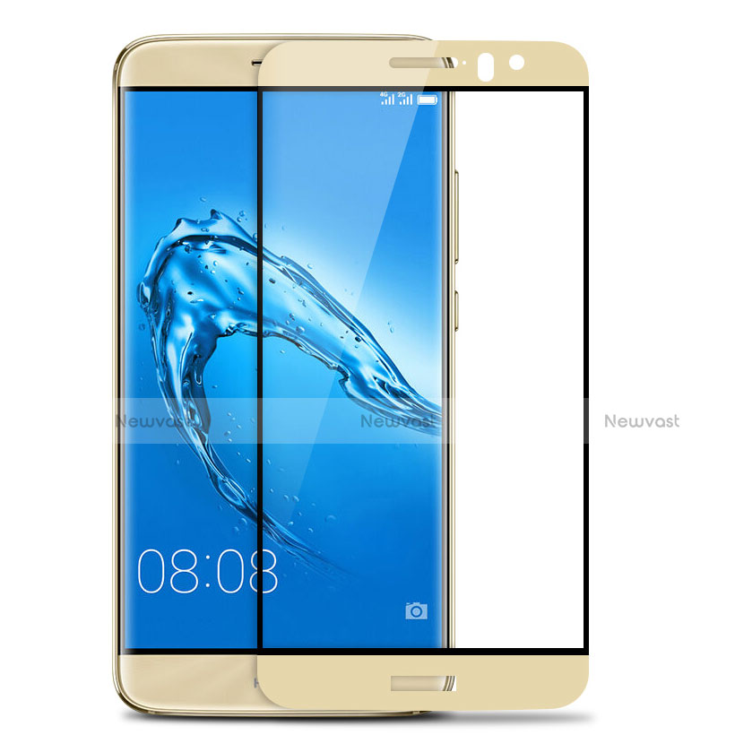 Ultra Clear Full Screen Protector Tempered Glass F05 for Huawei G9 Plus Gold