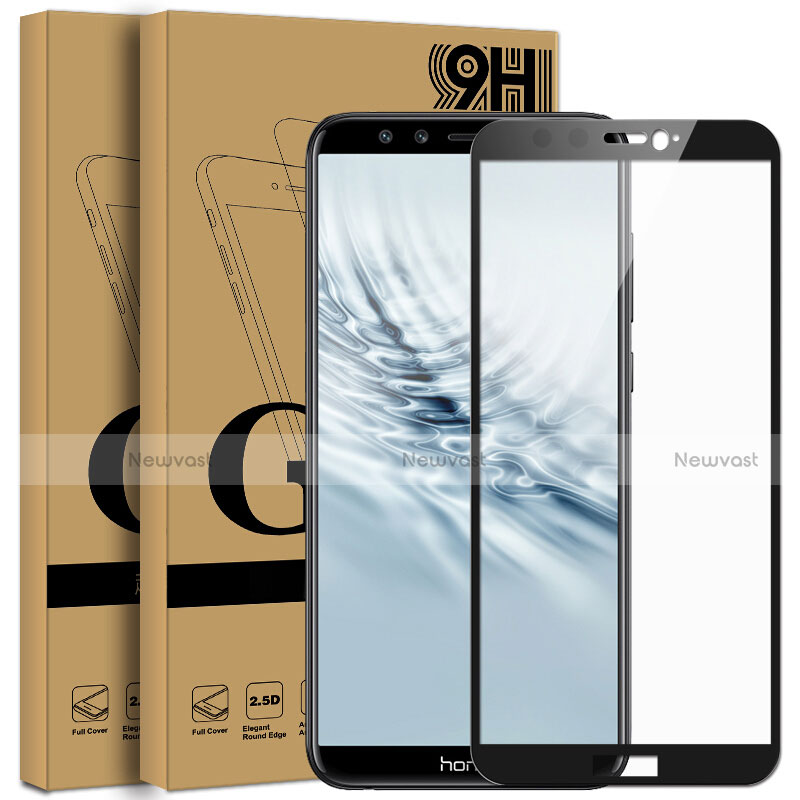 Ultra Clear Full Screen Protector Tempered Glass F05 for Huawei Honor 9 Lite Black