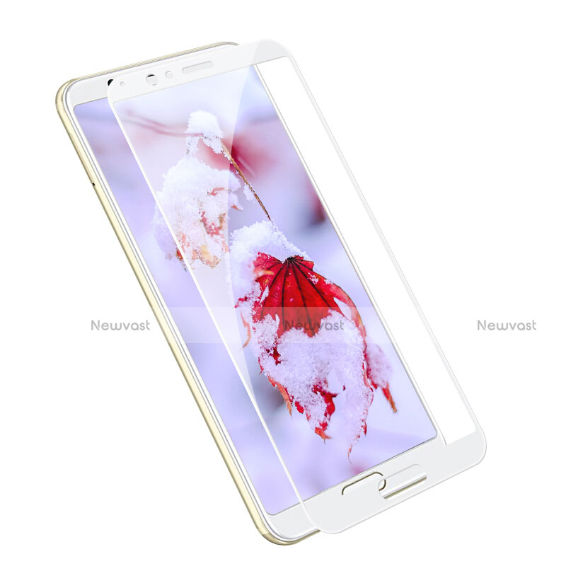 Ultra Clear Full Screen Protector Tempered Glass F05 for Huawei Honor View 10 White