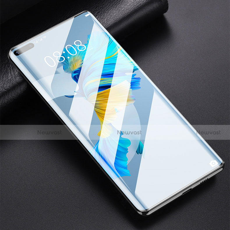 Ultra Clear Full Screen Protector Tempered Glass F05 for Huawei Mate 40 Pro Black