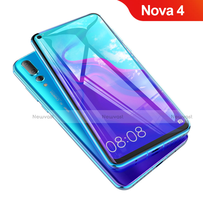 Ultra Clear Full Screen Protector Tempered Glass F05 for Huawei Nova 4 Black