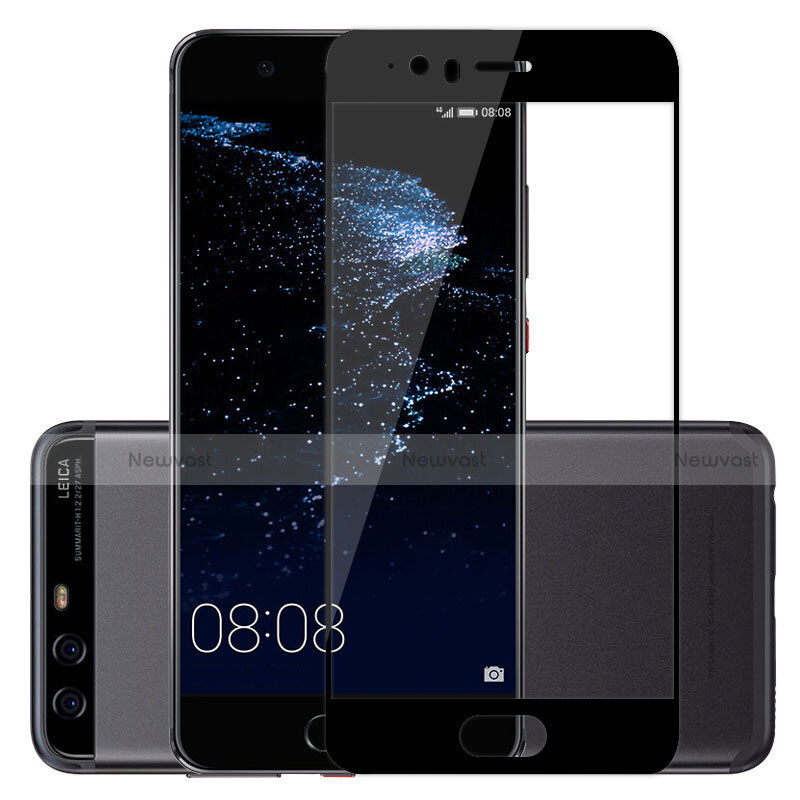 Ultra Clear Full Screen Protector Tempered Glass F05 for Huawei P10 Black