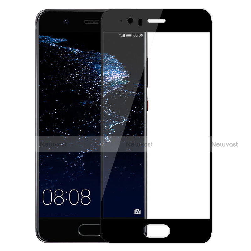 Ultra Clear Full Screen Protector Tempered Glass F05 for Huawei P10 Black