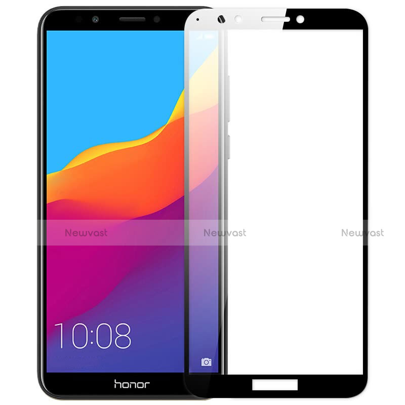 Ultra Clear Full Screen Protector Tempered Glass F05 for Huawei Y7 (2018) Black