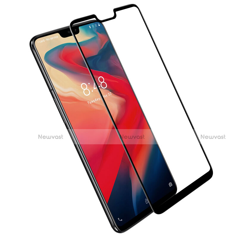 Ultra Clear Full Screen Protector Tempered Glass F05 for OnePlus 6 Black