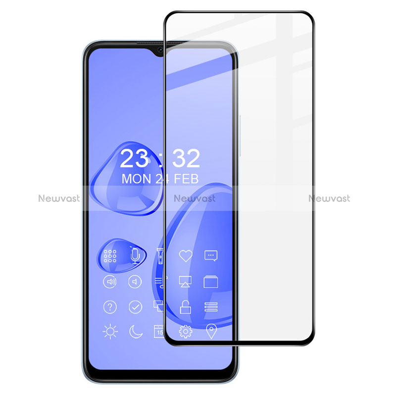 Ultra Clear Full Screen Protector Tempered Glass F05 for Oppo A56S 5G Black