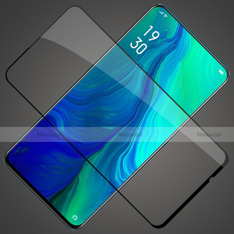Ultra Clear Full Screen Protector Tempered Glass F05 for Oppo Reno Black