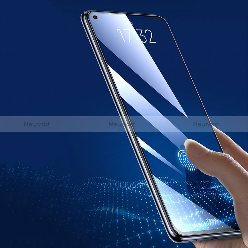 Ultra Clear Full Screen Protector Tempered Glass F05 for Oppo Reno6 5G Black