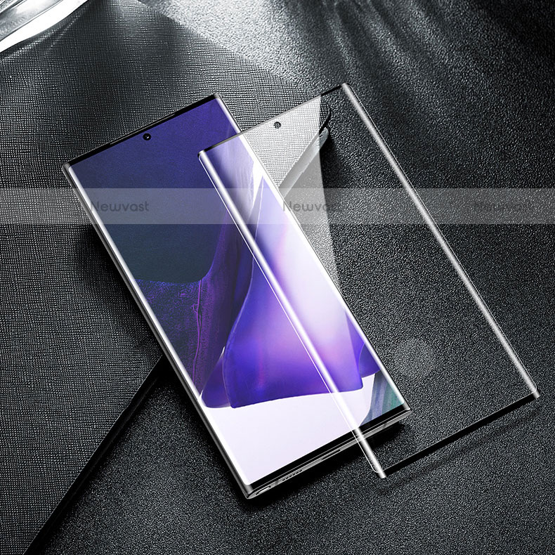 Ultra Clear Full Screen Protector Tempered Glass F05 for Samsung Galaxy Note 20 Ultra 5G Black