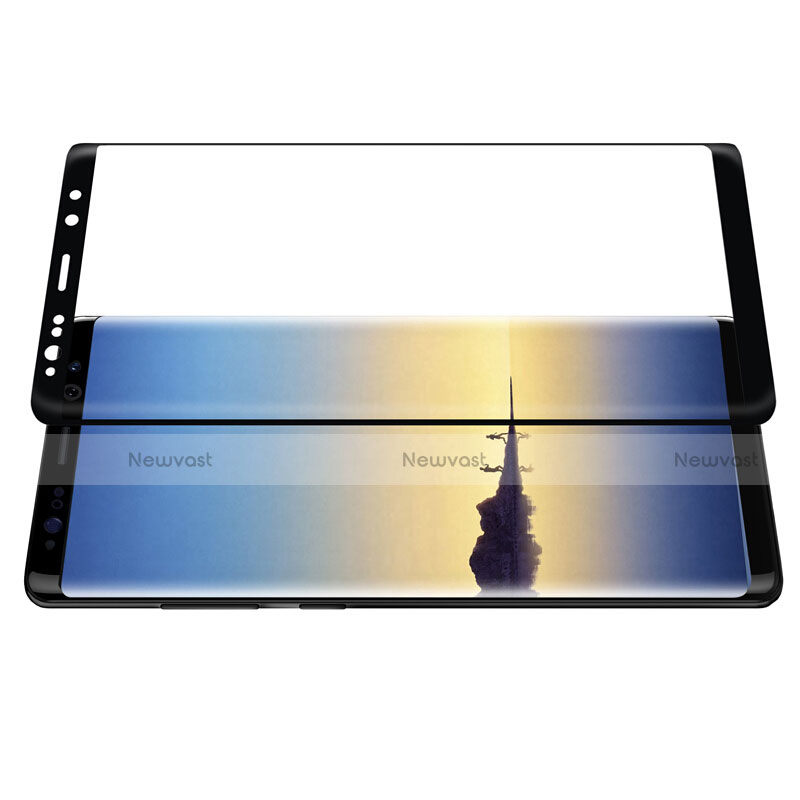 Ultra Clear Full Screen Protector Tempered Glass F05 for Samsung Galaxy Note 8 Duos N950F Black