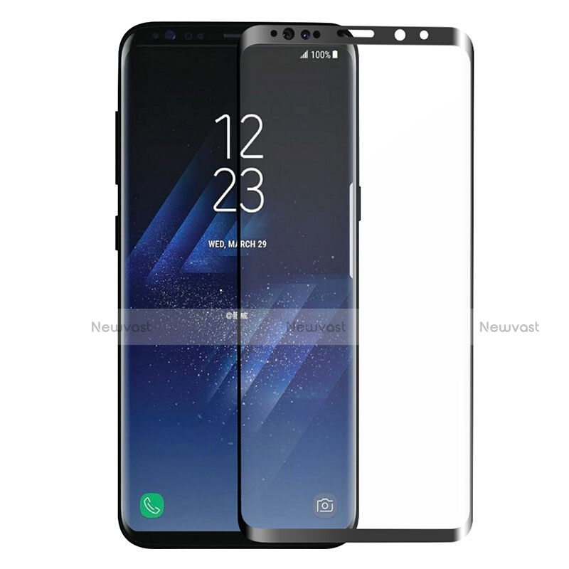 Ultra Clear Full Screen Protector Tempered Glass F05 for Samsung Galaxy S9 Black