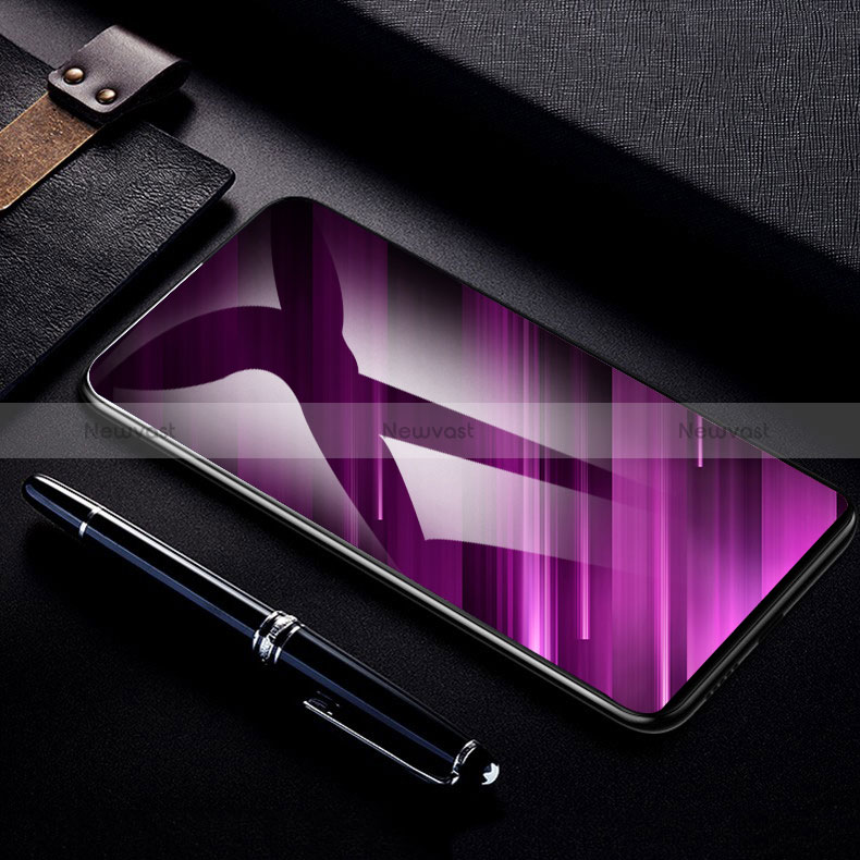 Ultra Clear Full Screen Protector Tempered Glass F05 for Vivo iQOO Z7x 5G Black