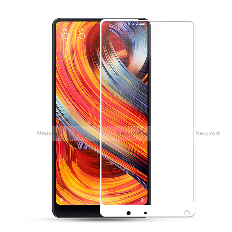 Ultra Clear Full Screen Protector Tempered Glass F05 for Xiaomi Mi Mix 2 White