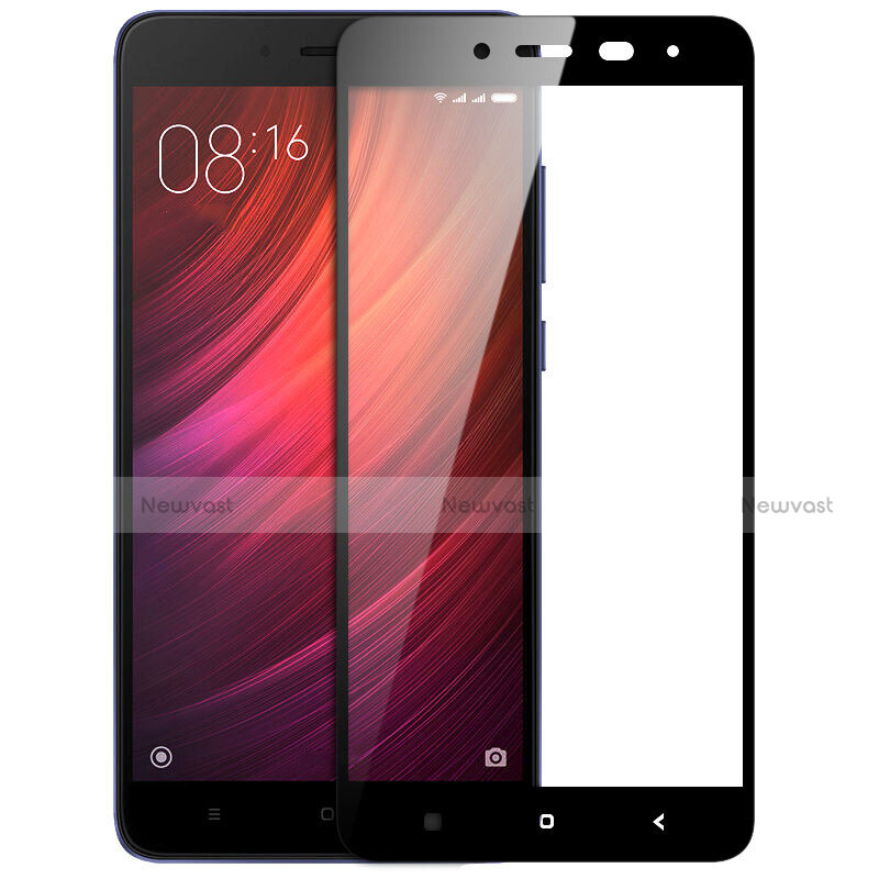 Ultra Clear Full Screen Protector Tempered Glass F05 for Xiaomi Redmi Note 4 Standard Edition Black