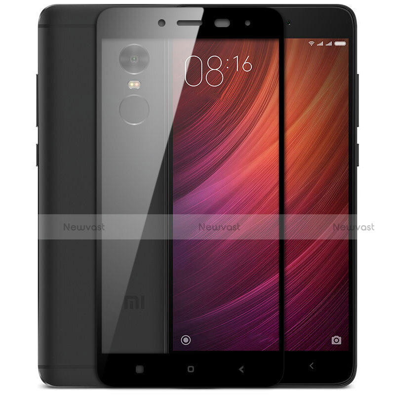 Ultra Clear Full Screen Protector Tempered Glass F05 for Xiaomi Redmi Note 4X High Edition Black