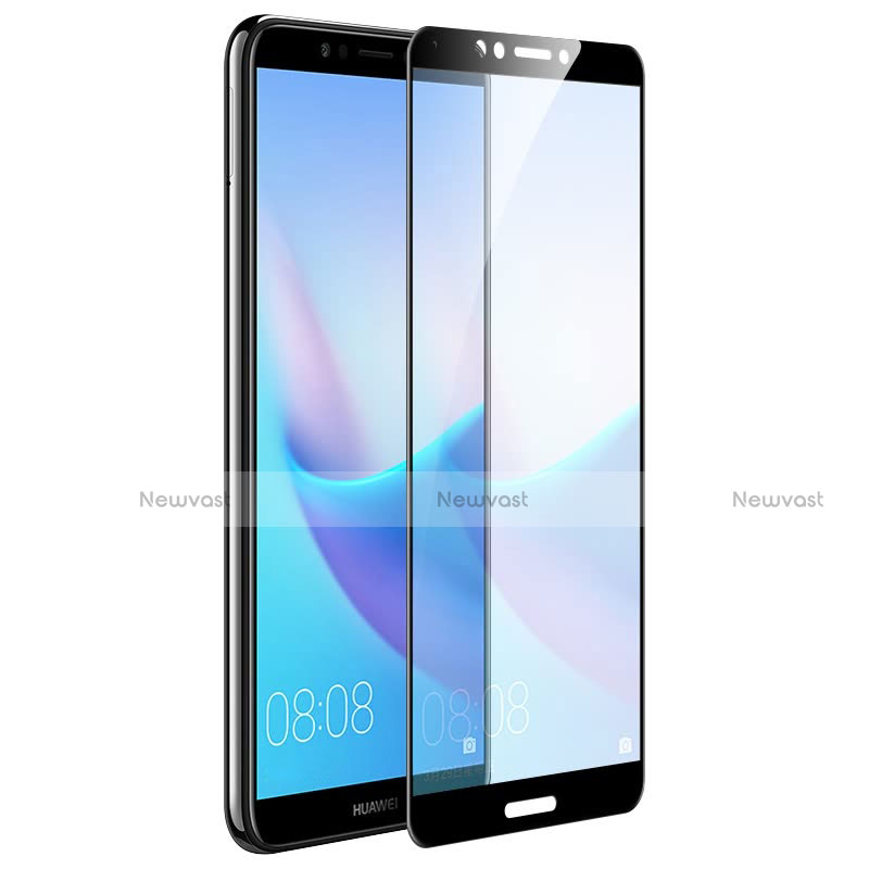 Ultra Clear Full Screen Protector Tempered Glass F06 for Huawei Honor 7C Black
