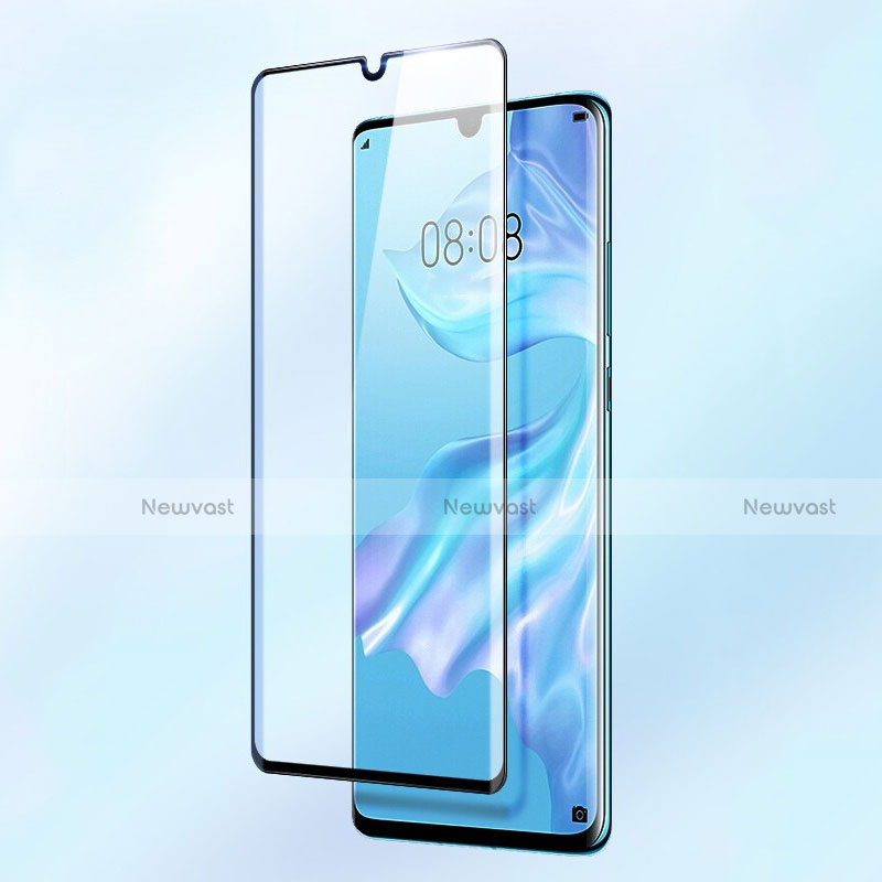 Ultra Clear Full Screen Protector Tempered Glass F06 for Huawei P30 Pro Black