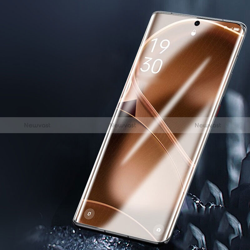 Ultra Clear Full Screen Protector Tempered Glass F06 for Oppo Find X6 5G Black
