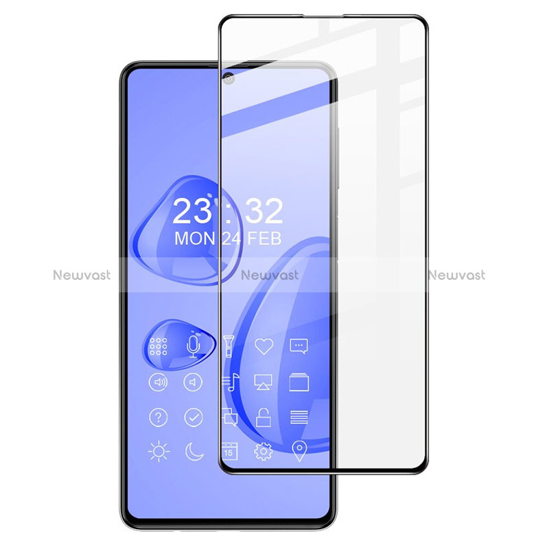 Ultra Clear Full Screen Protector Tempered Glass F06 for Oppo Reno8 Pro 5G Black