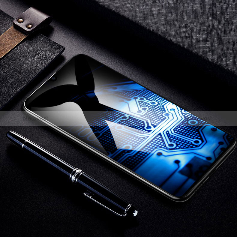 Ultra Clear Full Screen Protector Tempered Glass F06 for Samsung Galaxy A70 Black