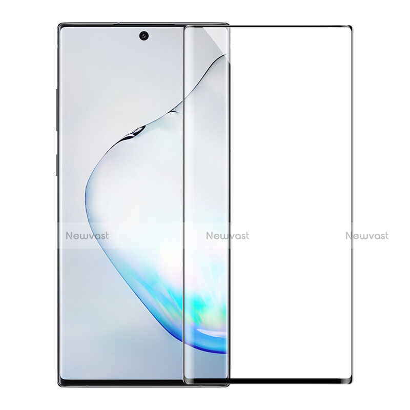 Ultra Clear Full Screen Protector Tempered Glass F06 for Samsung Galaxy Note 10 Plus 5G Black