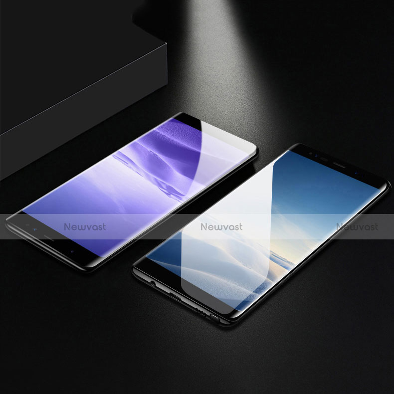 Ultra Clear Full Screen Protector Tempered Glass F06 for Samsung Galaxy Note 8 Black