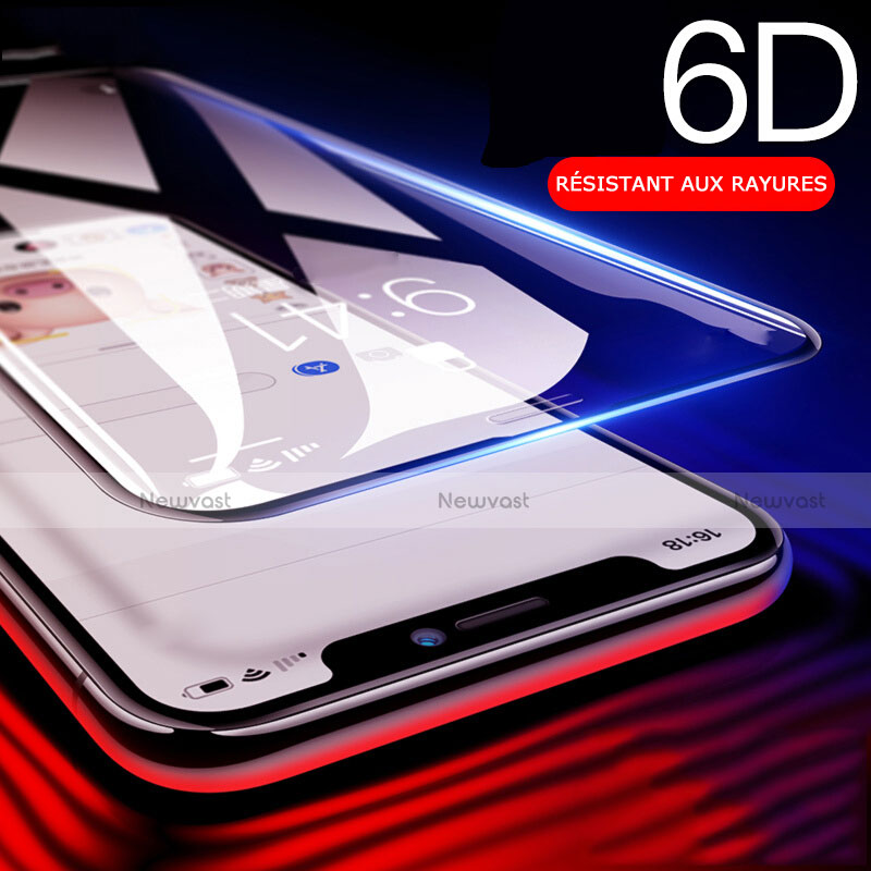 Ultra Clear Full Screen Protector Tempered Glass F07 for Apple iPhone X Black