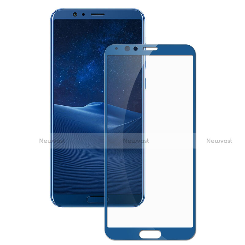Ultra Clear Full Screen Protector Tempered Glass F07 for Huawei Honor View 10 Blue