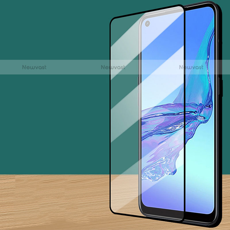 Ultra Clear Full Screen Protector Tempered Glass F07 for Oppo A93 5G Black