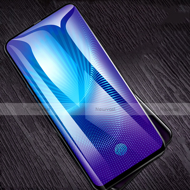 Ultra Clear Full Screen Protector Tempered Glass F07 for Oppo Reno Black
