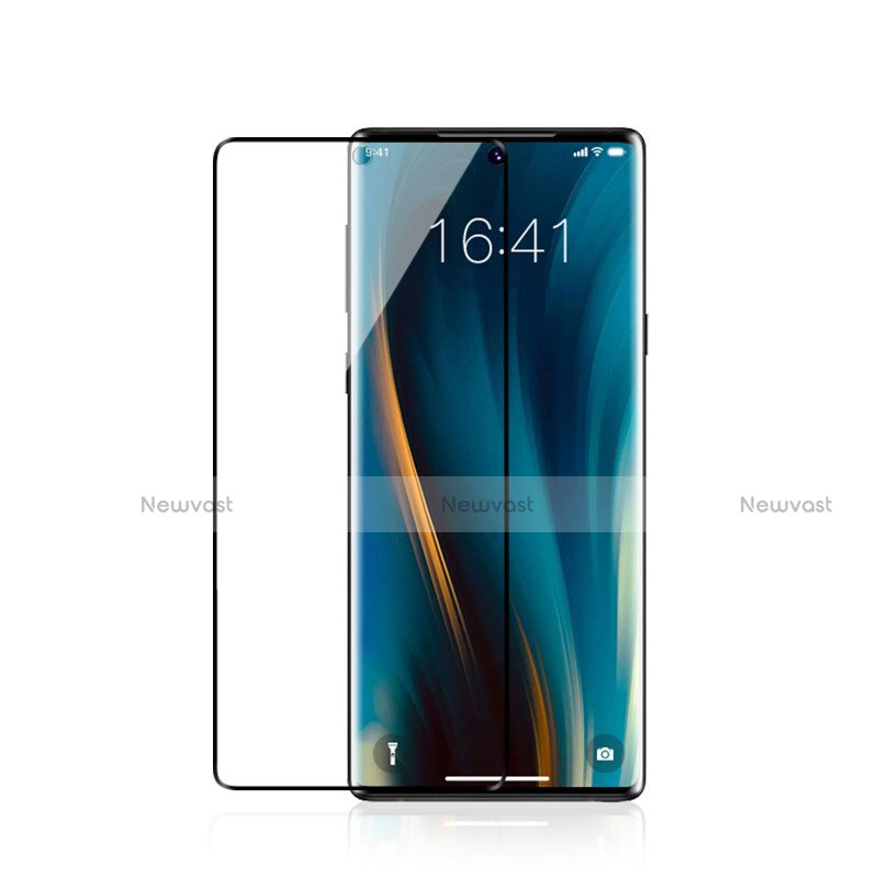 Ultra Clear Full Screen Protector Tempered Glass F07 for Samsung Galaxy Note 10 Plus 5G Black