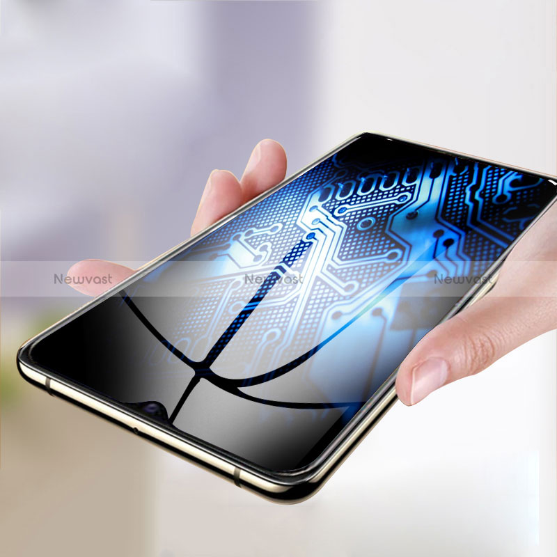 Ultra Clear Full Screen Protector Tempered Glass F07 for Vivo Y20s Black