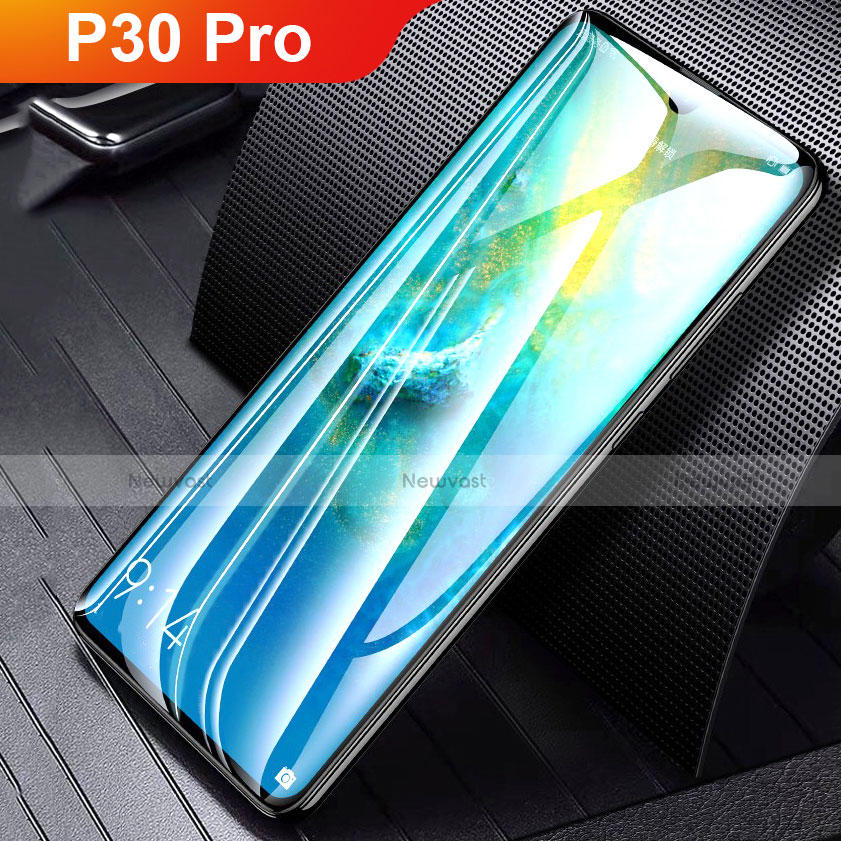 Ultra Clear Full Screen Protector Tempered Glass F08 for Huawei P30 Pro Black