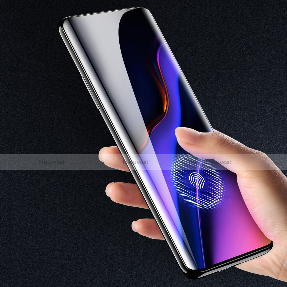 Ultra Clear Full Screen Protector Tempered Glass F08 for OnePlus 7 Pro Black