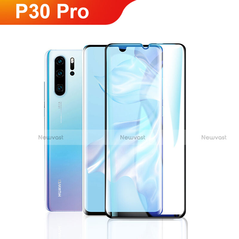 Ultra Clear Full Screen Protector Tempered Glass F09 for Huawei P30 Pro New Edition Black
