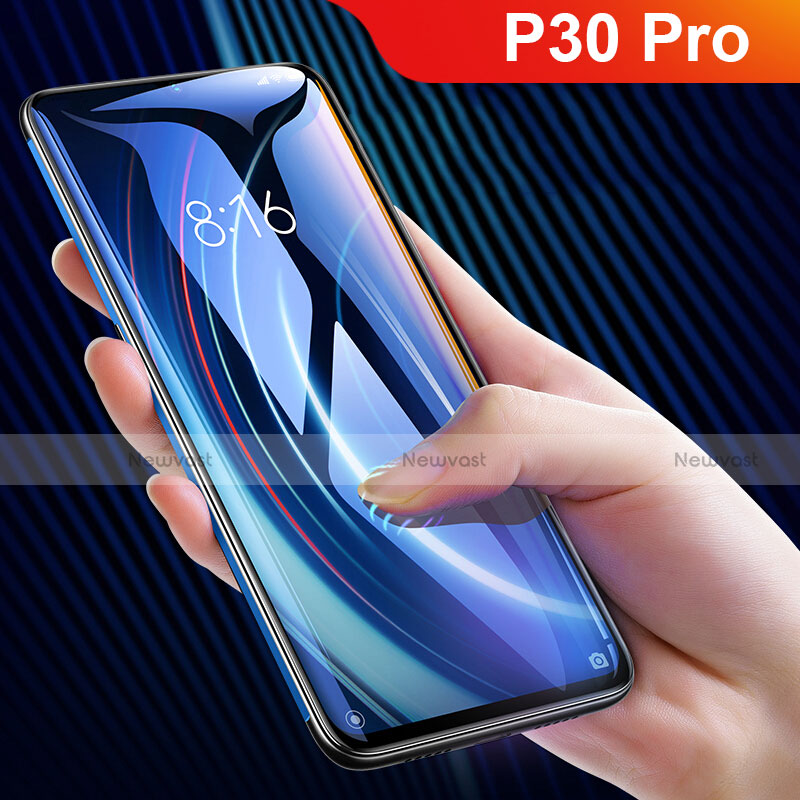 Ultra Clear Full Screen Protector Tempered Glass F10 for Huawei P30 Pro Black